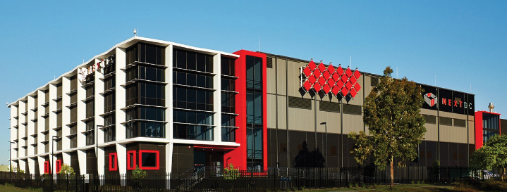 Figure 2. Exterior of NEXTDC’s 5.5-MW P1 Perth data center, which is Uptime Institute Tier III Design Documents and Constructed Facility Certified